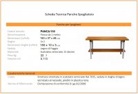 Panche spogliatoio a 3,4,6 posti