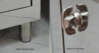 Armadi spogliatoio in ACCIAIO INOX AISI 304 - 1 posto